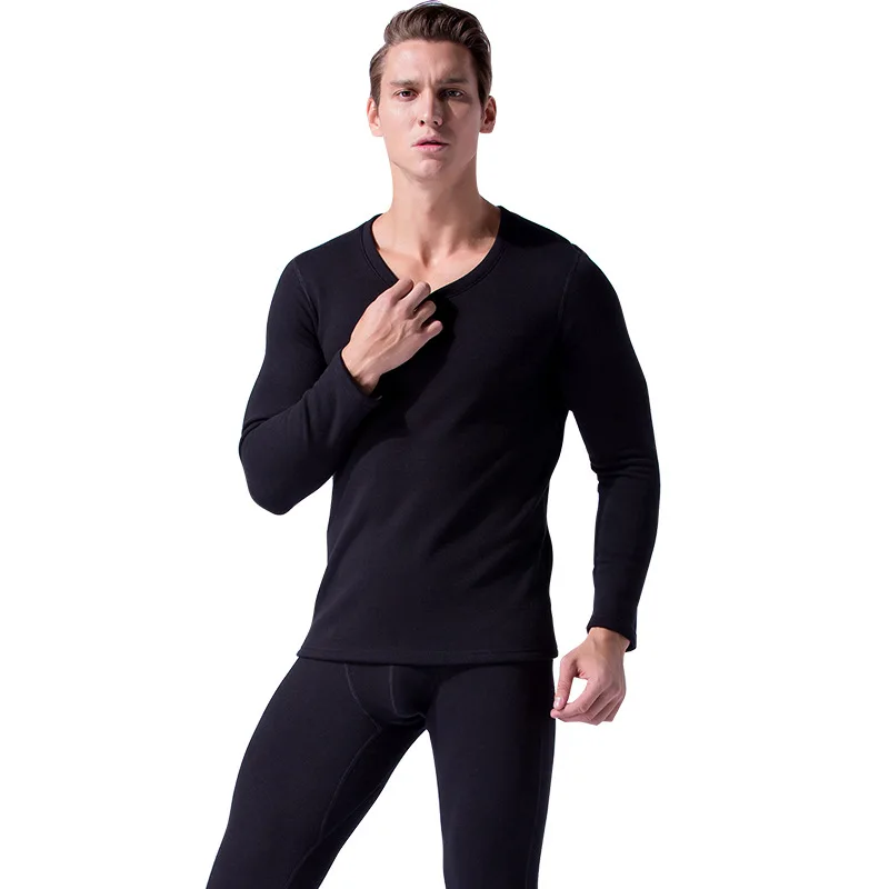 Round Collar Long Johns Sets Jacquard Long Johns Suit Men Cotton Winter and Autumn Thermal Underwear
Round Collar Long Johns Sets Jacquard Long Johns Suit Men Cotton Winter and Autumn Thermal Underwear