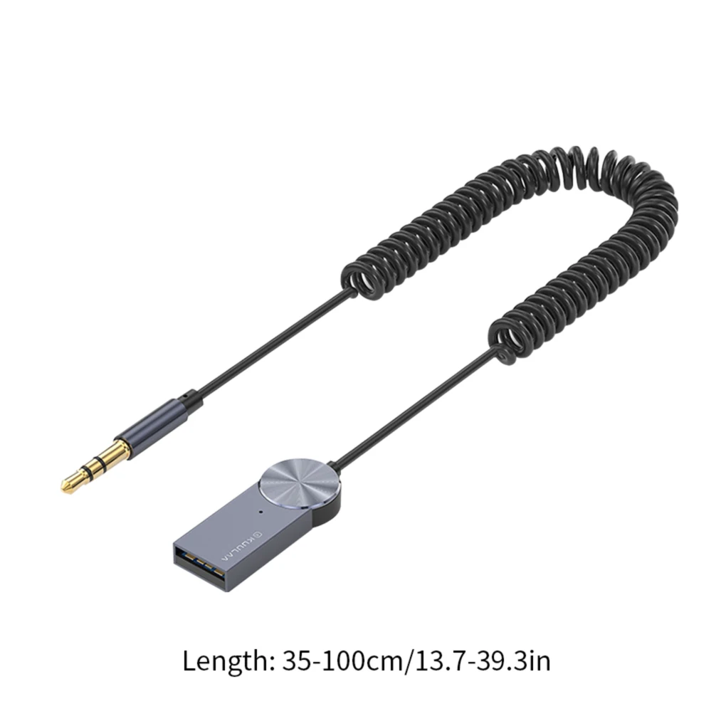 Aux Bluetooth Adapter Dongle Cable For Car 3.5mm Jack Bluetooth 5.0 Receiver Speaker Audio Music BT Transmitter Auto Hands-Free
Aux Bluetooth Adapter Dongle Cable For Car 3.5mm Jack Bluetooth 5.0 Receiver Speaker Audio Music BT Transmitter Auto Hands-Free