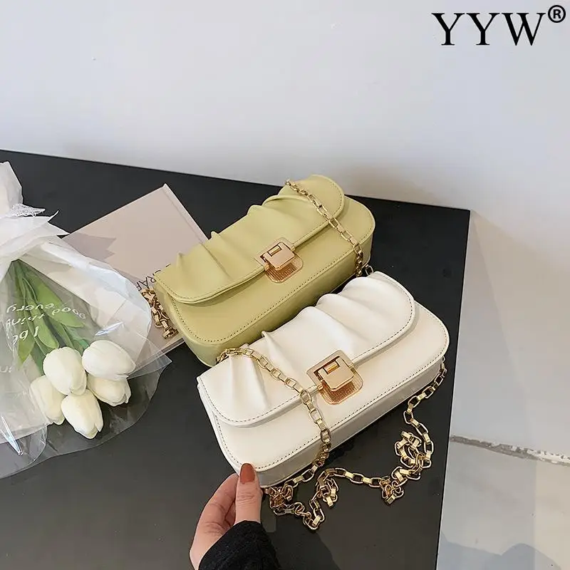 Fashion Pleated Hand Bag Shoulder Handbags Subaxillary Bags Clutch Female Totes Crossbody Bags Women Leather Vintage Top Handle
Fashion Pleated Hand Bag Shoulder Handbags Subaxillary Bags Clutch Female Totes Crossbody Bags Women Leather Vintage Top Handle