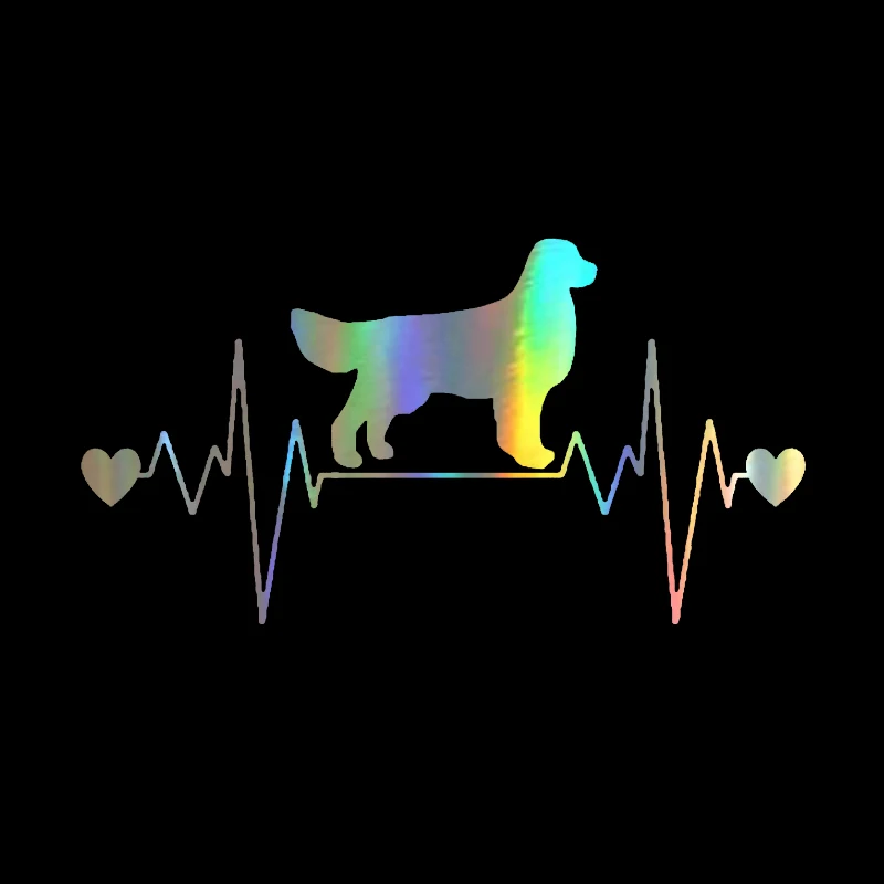 Car Sticker20*11CM Golden Retriever Heartbeat Funny Decal Reflective Laser Vinyl Sticker 3D Car Styling
Car Sticker20*11CM Golden Retriever Heartbeat Funny Decal Reflective Laser Vinyl Sticker 3D Car Styling
