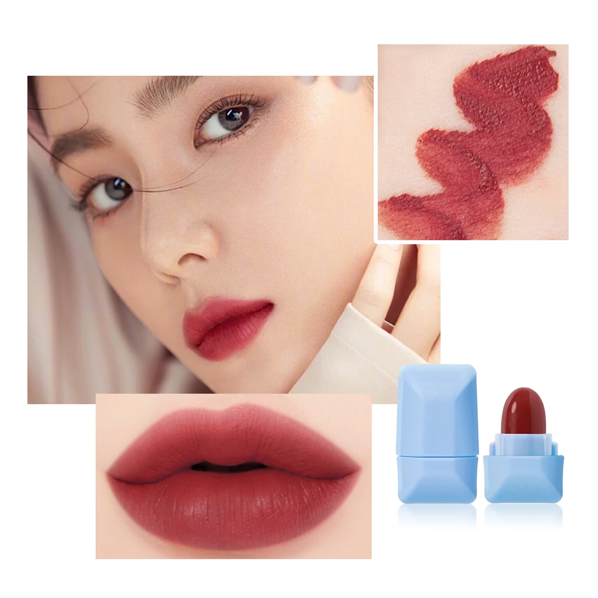8 Colors Capsule Matte Lipstick Waterproof And Long-Lasting Easy To Carry Nude Lipstick Ladies Red Lip Gloss Beauty Cosmetics
8 Colors Capsule Matte Lipstick Waterproof And Long-Lasting Easy To Carry Nude Lipstick Ladies Red Lip Gloss Beauty Cosmetics
