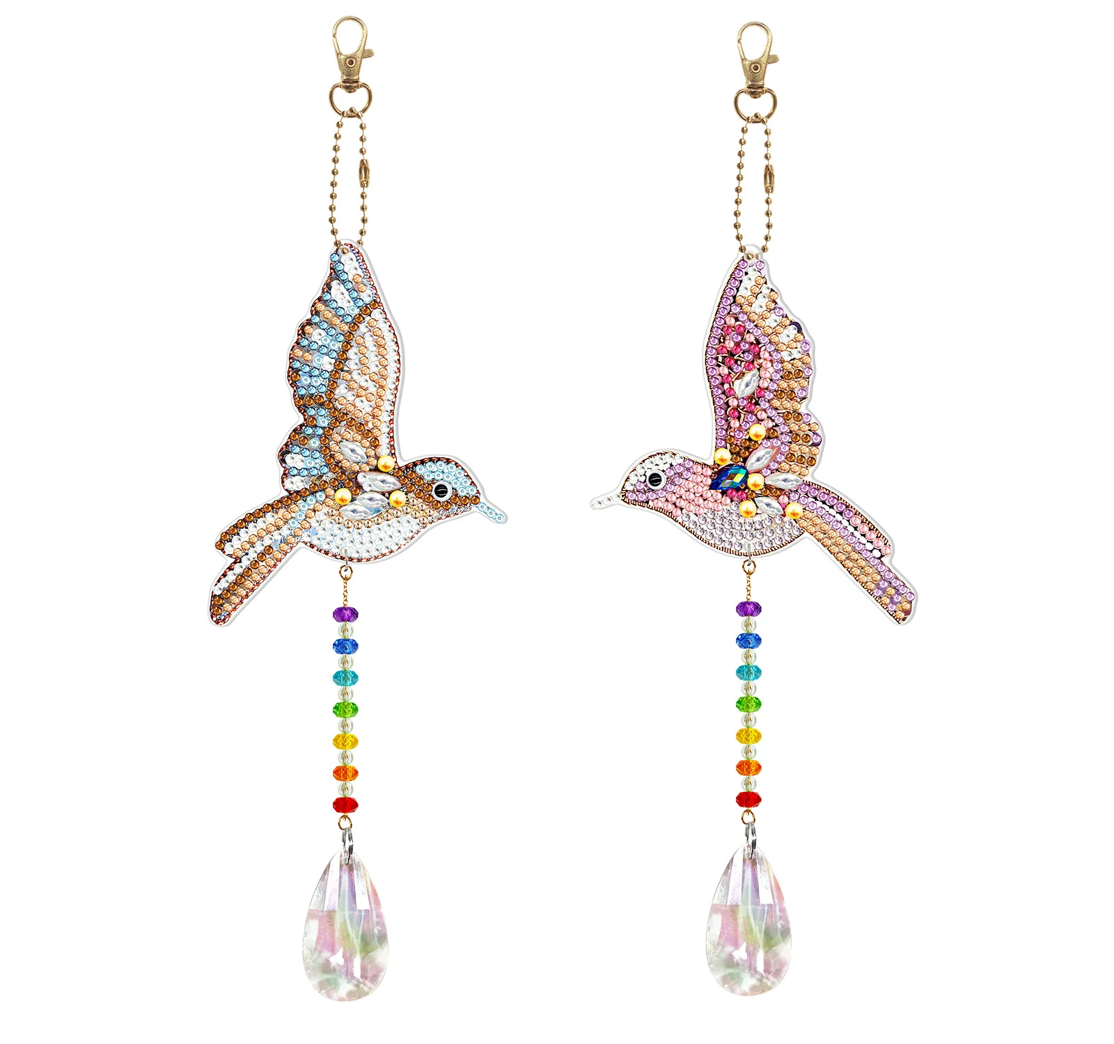 5D DIY Diamond Painting Kits Keychain Keybuckle Bag Pendant Ornament Diamond Embroidery Double-sided Pendant House Decorate
5D DIY Diamond Painting Kits Keychain Keybuckle Bag Pendant Ornament Diamond Embroidery Double-sided Pendant House Decorate