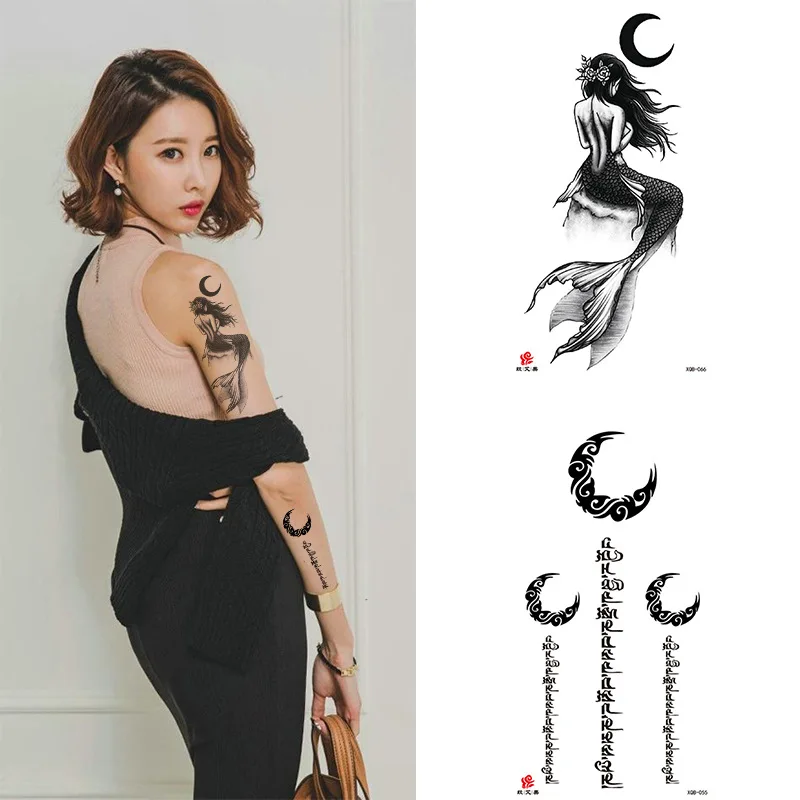 Tattoo Stickers Figure Moon Beauty Lotus Flower Skull Full Half Arm Chest Cool Waterproof Stickers Temporary Tattoo Body Art
Tattoo Stickers Figure Moon Beauty Lotus Flower Skull Full Half Arm Chest Cool Waterproof Stickers Temporary Tattoo Body Art