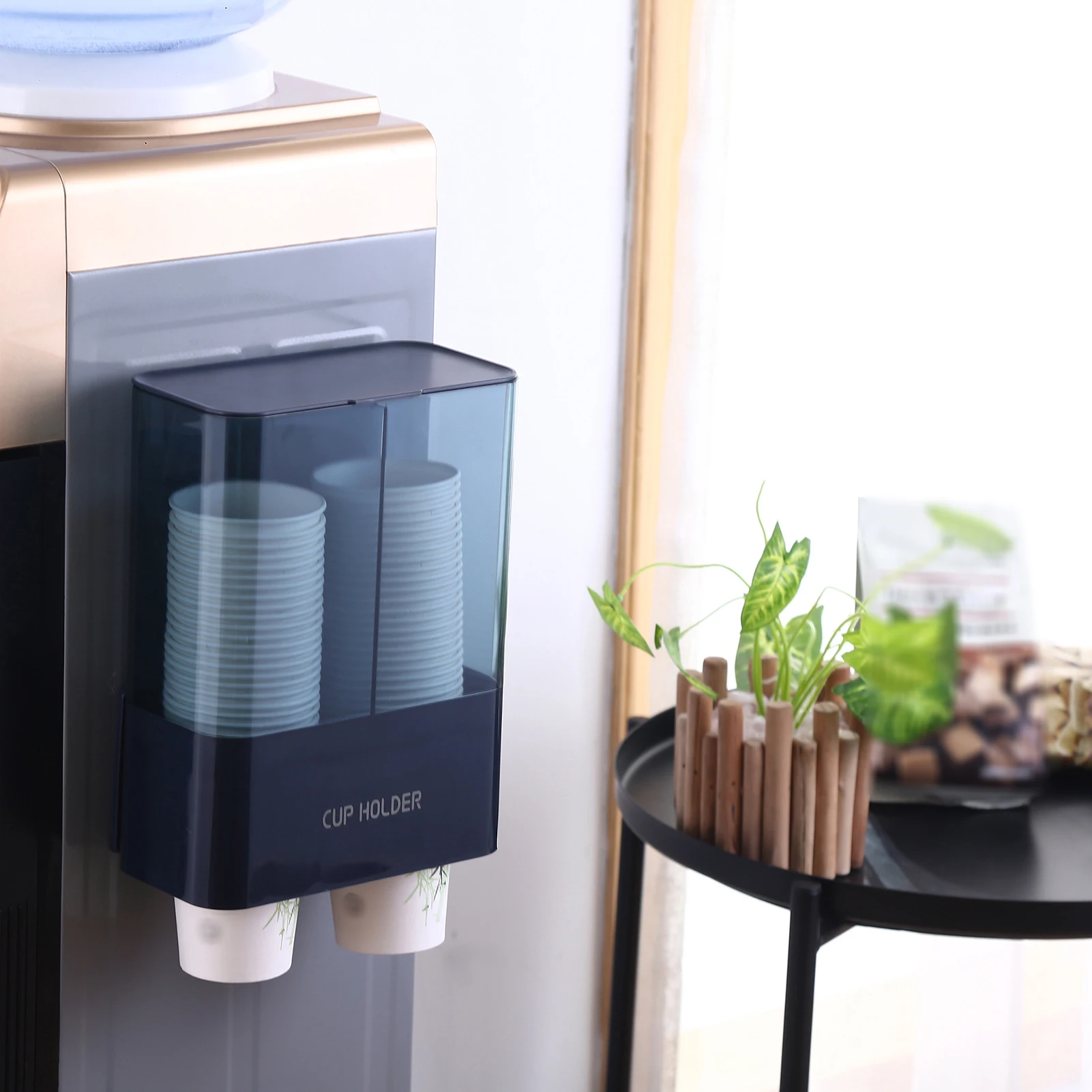 Cup Dispenser for Water Dispenser Paper Cup Holder for Water Cooler Self Adhesive Anti-Dust Cover Disposable Cups holder
Cup Dispenser for Water Dispenser Paper Cup Holder for Water Cooler Self Adhesive Anti-Dust Cover Disposable Cups holder