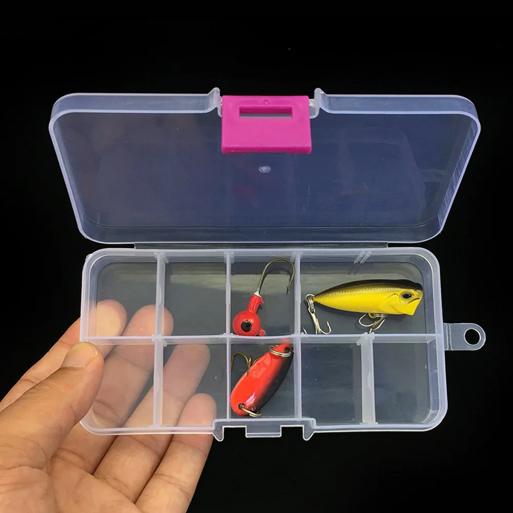 Lure Box Fishing Accessories 13cm*7cm* 2.2cm Removable Bait Hook Swivel Of Space Bean Storage Transparent LH0005
Lure Box Fishing Accessories 13cm*7cm* 2.2cm Removable Bait Hook Swivel Of Space Bean Storage Transparent LH0005