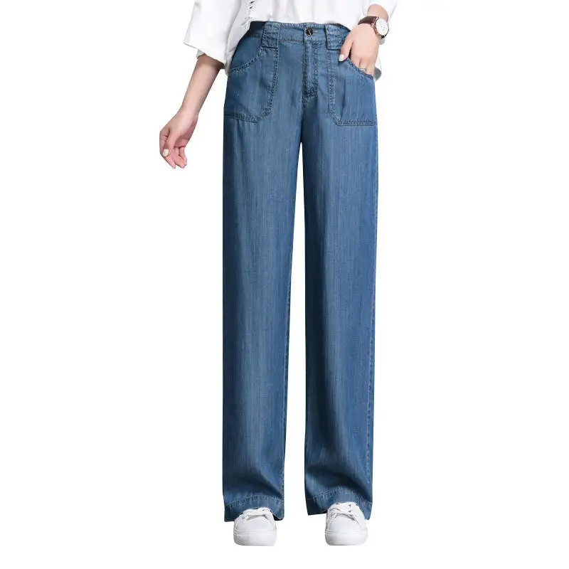 New Spring Autumn High Waist Jeans Women Trousers Loose Vintage Denim Jeans Female Large Size Elastic Wide Leg Mom Jeans Q2842
New Spring Autumn High Waist Jeans Women Trousers Loose Vintage Denim Jeans Female Large Size Elastic Wide Leg Mom Jeans Q2842