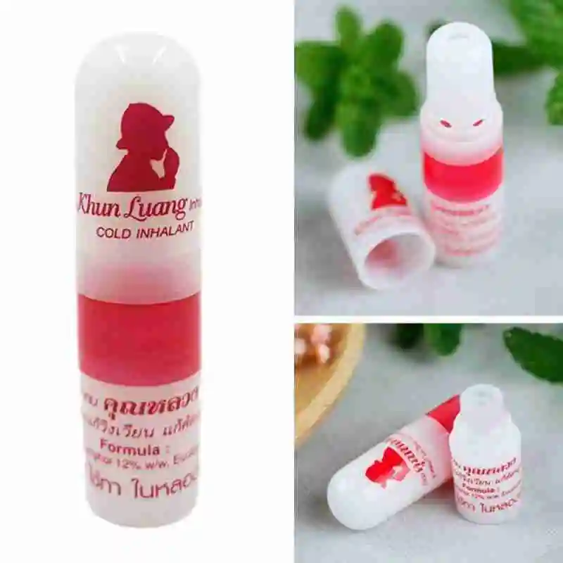 Thailand Mint Nasal Inhaler Cure Stuffy Nose Rhinitis Nasal Breezy Aroma Random Asthma Aspirator Bracing Oil Refreshing Sti J5Y0
Thailand Mint Nasal Inhaler Cure Stuffy Nose Rhinitis Nasal Breezy Aroma Random Asthma Aspirator Bracing Oil Refreshing Sti J5Y0