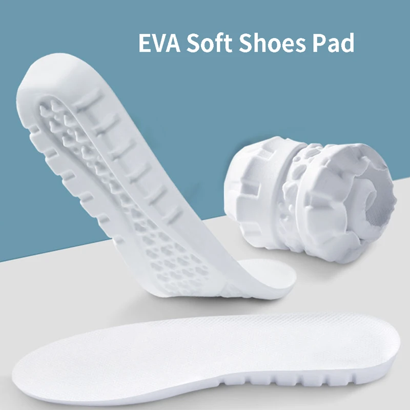 1Pair Unisex Sports High Elastic Kinetic Energy Ultra-Light Insole Sweat Shock Absorbent Deodorant Breathable EVA Soft Shoes Pad
1Pair Unisex Sports High Elastic Kinetic Energy Ultra-Light Insole Sweat Shock Absorbent Deodorant Breathable EVA Soft Shoes Pad