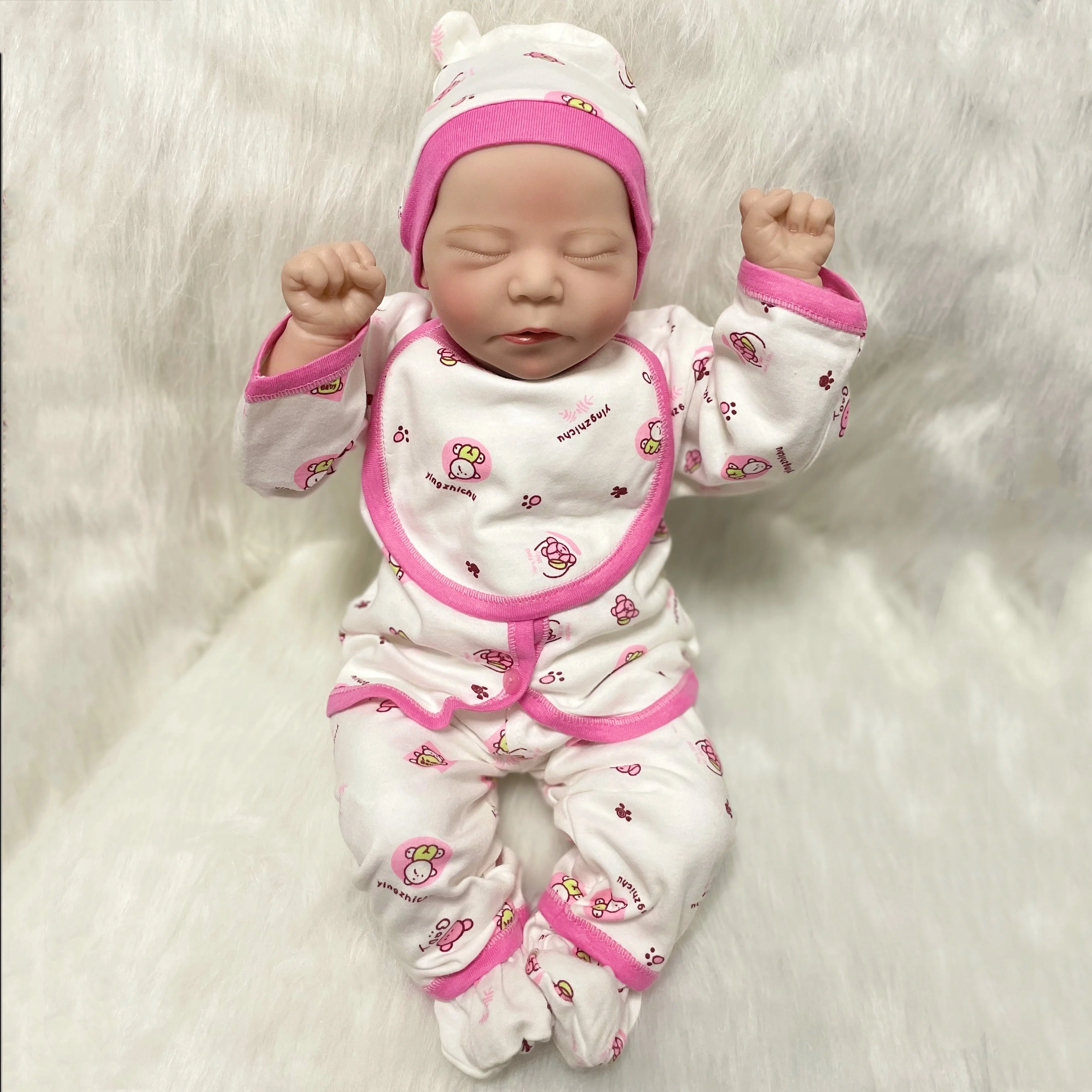 New Painted Chase Bebe Reborn Baby Doll And Kit 20 Inches Finished Realistic Cute Baby Cloth Body Surprise Toy For Girl Gift
New Painted Chase Bebe Reborn Baby Doll And Kit 20 Inches Finished Realistic Cute Baby Cloth Body Surprise Toy For Girl Gift