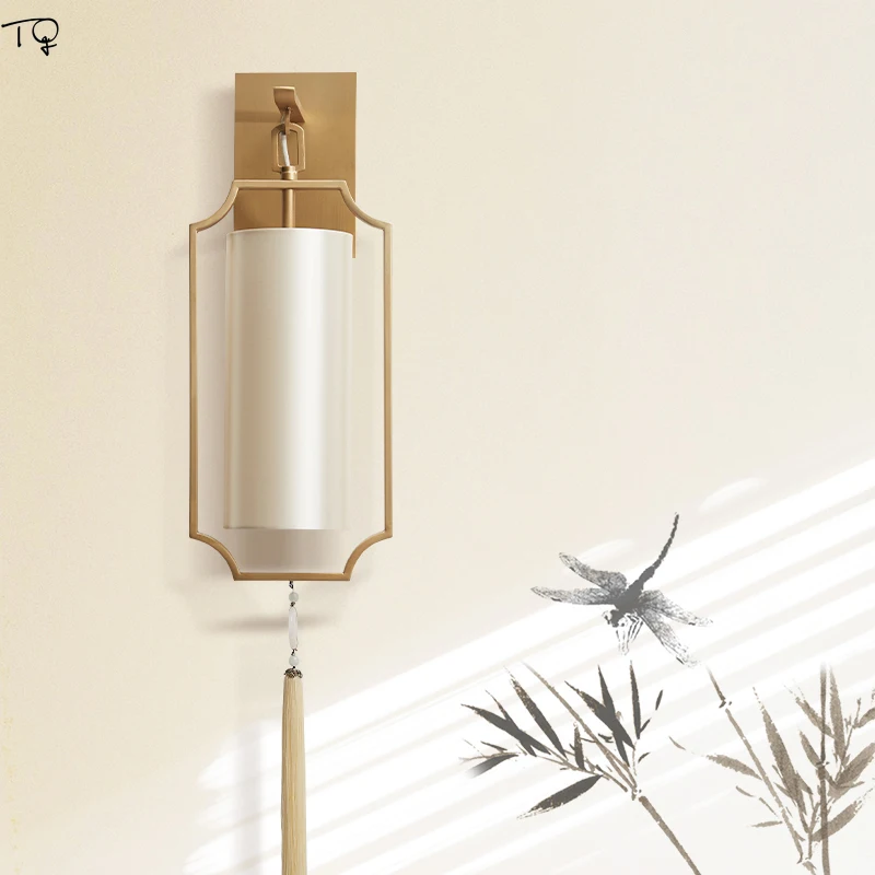 New Chinese Classical Minimalist Silk Jade Led Wall Lamps Zen Art Minimalist Designer Indoor Light Fixtures Study Bedroom Cafe
New Chinese Classical Minimalist Silk Jade Led Wall Lamps Zen Art Minimalist Designer Indoor Light Fixtures Study Bedroom Cafe