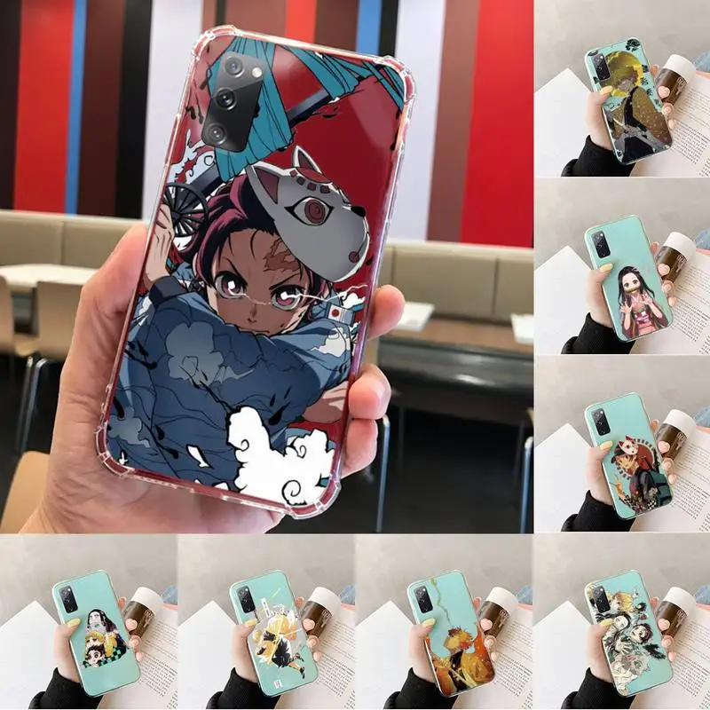 Demon Slayer Kimetsu No Yaiba Phone Case Transparent For Samsung S 10 9 20 11 7 8 21 6 P Edge PLUS ULTRA 4G 5G
Demon Slayer Kimetsu No Yaiba Phone Case Transparent For Samsung S 10 9 20 11 7 8 21 6 P Edge PLUS ULTRA 4G 5G