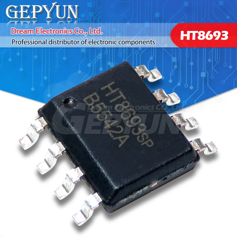 5 шт. HT8693 SOP8 SOP HT8693SP SOP-8 фотооригинал аутентичный - купить по выгодной цене |