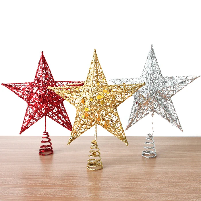 2pcs New Christmas Tree Top Decorations Stars For Home House Table Topper Decor Accessories Ornament Xmas Decorative Supplies
2pcs New Christmas Tree Top Decorations Stars For Home House Table Topper Decor Accessories Ornament Xmas Decorative Supplies