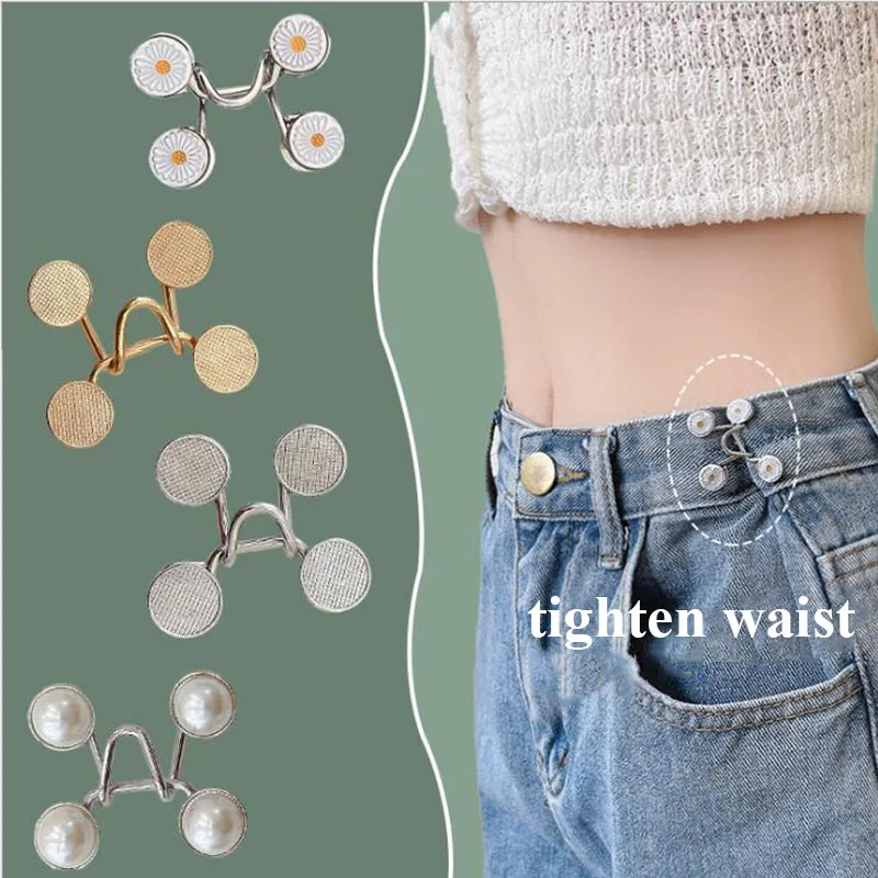 Women's Brooch Set Tighten Waist Brooches for Women Skirt Pants Jeans Adjustable Waist Clip Metal Pins Clothing Accessories
Women's Brooch Set Tighten Waist Brooches for Women Skirt Pants Jeans Adjustable Waist Clip Metal Pins Clothing Accessories