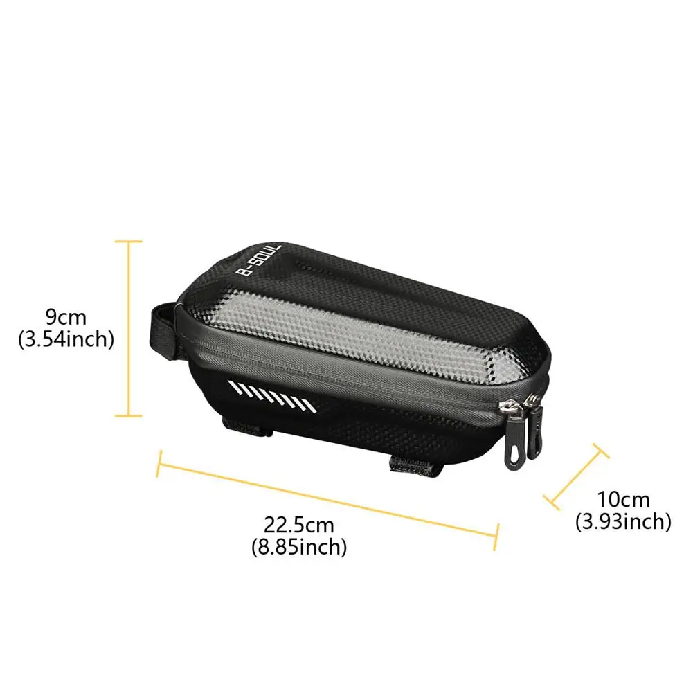 Bike Frame Bag Waterproof Bike Top Tube Bag Stable Front Tube Bike Bag With Double Zippers Professional Cycling Accessories
Bike Frame Bag Waterproof Bike Top Tube Bag Stable Front Tube Bike Bag With Double Zippers Professional Cycling Accessories