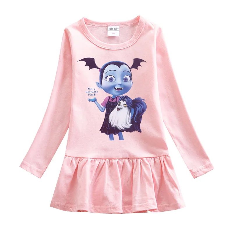 Princess dress spring and autumn clothes new children's clothing pure cotton 100% sweater girl vampirina cartoon princess dress
Princess dress spring and autumn clothes new children's clothing pure cotton 100% sweater girl vampirina cartoon princess dress