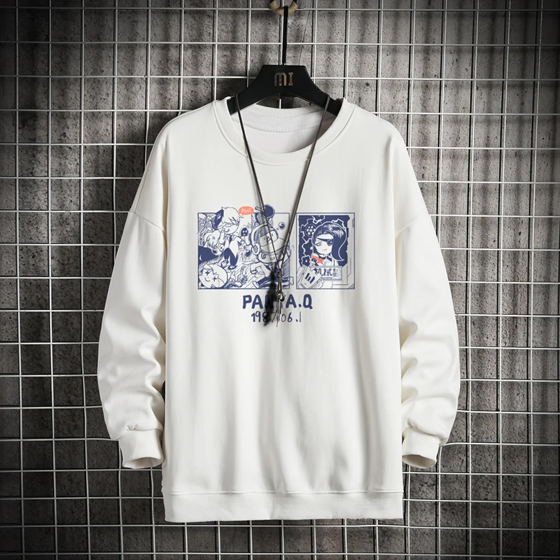 Men's Hoodie Crewneck Sweatshirt Men 2022 Spring Anime Graphic Japanese Streetwear Sweatshirts Harajuku Oversized White
Men's Hoodie Crewneck Sweatshirt Men 2022 Spring Anime Graphic Japanese Streetwear Sweatshirts Harajuku Oversized White