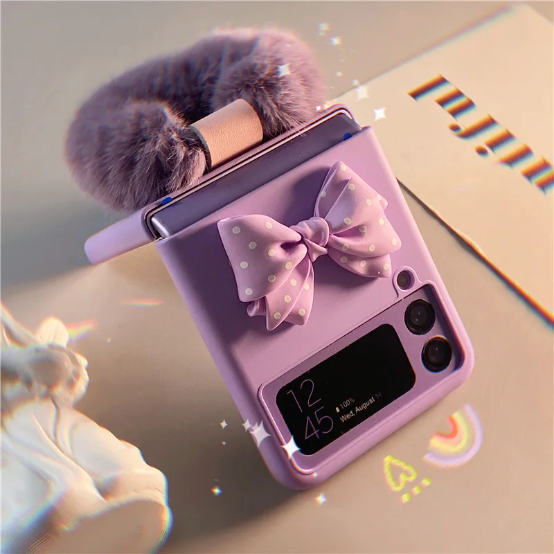 For Samsung ZFlip3 Case Plush Phone Case for Samsung ZFlip 3 Conque Female F7110 Folding Screen Lanyard Lavender Purple Z Flip3
For Samsung ZFlip3 Case Plush Phone Case for Samsung ZFlip 3 Conque Female F7110 Folding Screen Lanyard Lavender Purple Z Flip3