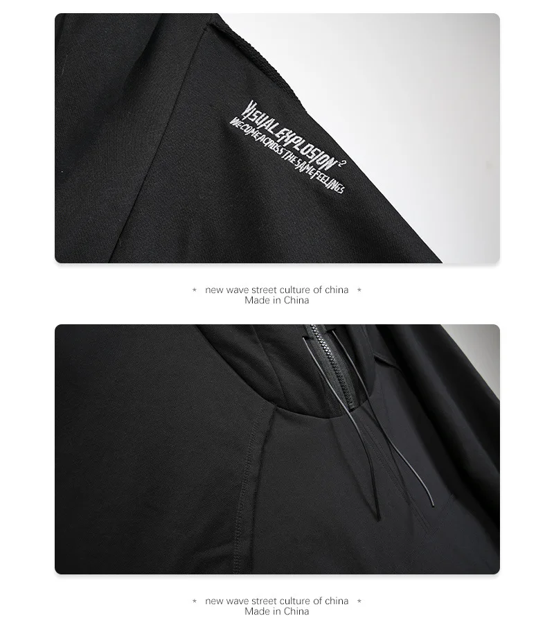 New Male Women Couple Streetwear Hooded Sweatshirt Men High Street Hip Hop Loose Embroidered Pullover Hoodie Jacket
New Male Women Couple Streetwear Hooded Sweatshirt Men High Street Hip Hop Loose Embroidered Pullover Hoodie Jacket