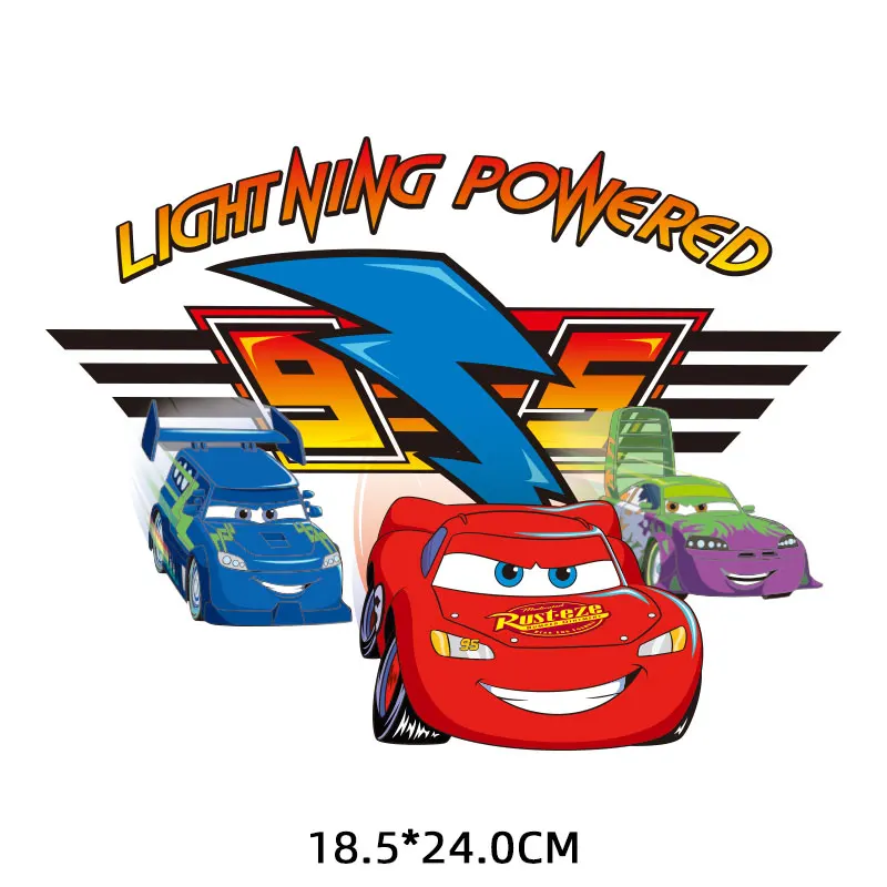 Toy Story Cartoon Anime Fire Car Race Iron On Patch For Children's Clothing Thermo-Adhesive Patches Ironing Stickers Application
Toy Story Cartoon Anime Fire Car Race Iron On Patch For Children's Clothing Thermo-Adhesive Patches Ironing Stickers Application