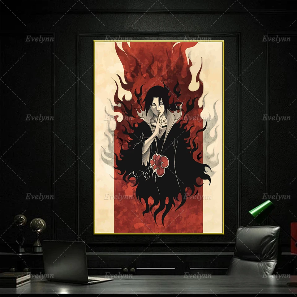 Naruto Itachi Uchiha Japanese Anime Canvas Poster And Print Home bedroom Decor Pictures Living Room Cuadros Wall Art Painting
Naruto Itachi Uchiha Japanese Anime Canvas Poster And Print Home bedroom Decor Pictures Living Room Cuadros Wall Art Painting