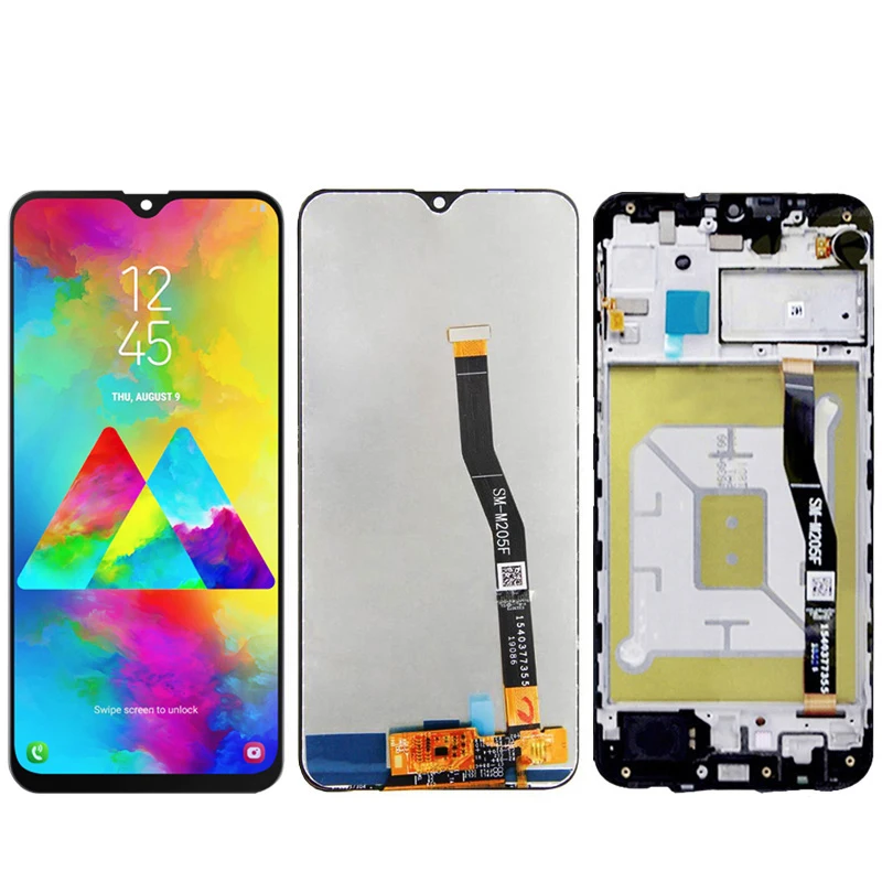 Original LCD For Samsung Galaxy M20 M205 M205F SM-M205F/DS LCD Display with Touch Screen Digitizer Assembly 
Original LCD For Samsung Galaxy M20 M205 M205F SM-M205F/DS LCD Display with Touch Screen Digitizer Assembly
