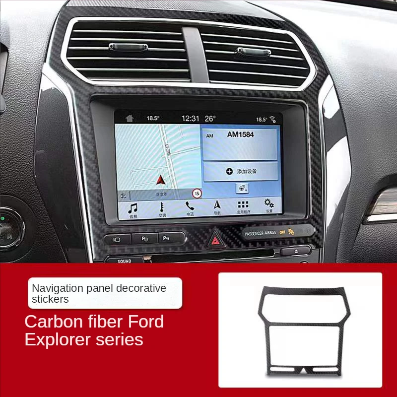 (Black)Carbon Fiber Interior Trim Strip Is Suitable For Ford Explorer 2016-2019year
(Black)Carbon Fiber Interior Trim Strip Is Suitable For Ford Explorer 2016-2019year