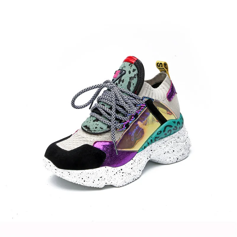 2020 new women's colorful sneakers platform sneakers horseshoe casual shoes breathable soft boots woman thick shoes size 35-40
2020 new women's colorful sneakers platform sneakers horseshoe casual shoes breathable soft boots woman thick shoes size 35-40