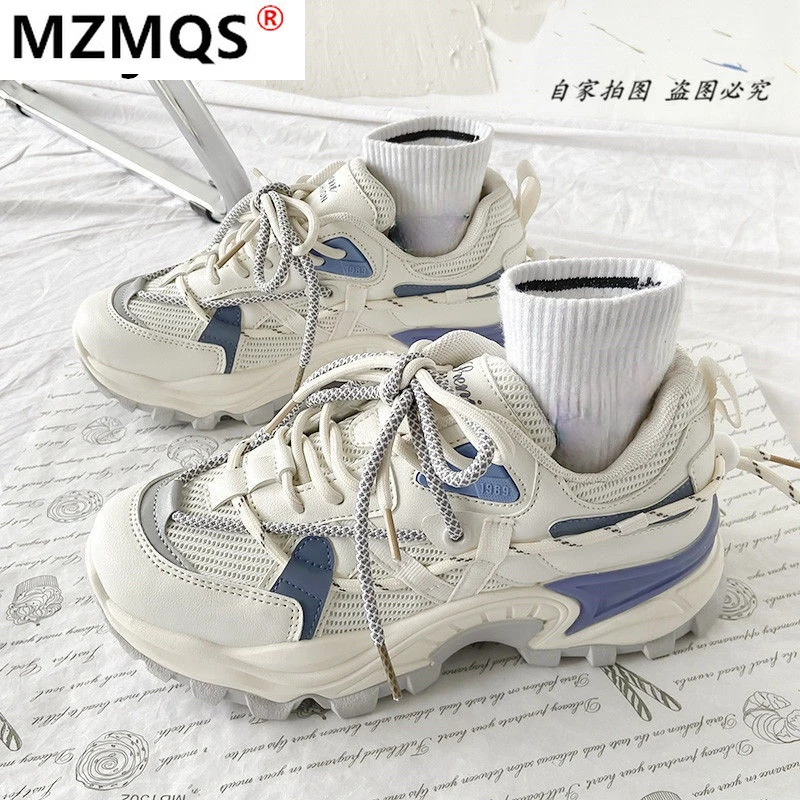 2021 Women's Mesh Breathable Sneakers Fashion New Women's Shoes Spring Walking Vulcanized Shoes Comfortable Lace-up Casual Shoes
2021 Women's Mesh Breathable Sneakers Fashion New Women's Shoes Spring Walking Vulcanized Shoes Comfortable Lace-up Casual Shoes