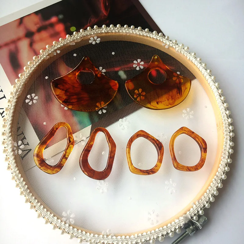 DIY Acrylic Earring Accessories Material Resin Pendant Earrings Decoration WD21 | Украшения и аксессуары