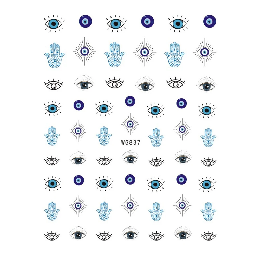 New 3D Nail Sticker Geometric Eyes eyedo Hand Palm Sliders Stickers for Nails Art Decoraciones Foil Design Manicure Accessories
New 3D Nail Sticker Geometric Eyes eyedo Hand Palm Sliders Stickers for Nails Art Decoraciones Foil Design Manicure Accessories