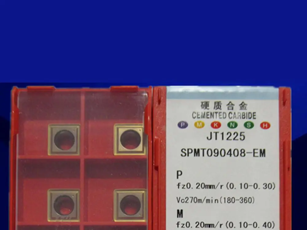 SPMT090408-EM JT1225 caribde inserts 10PCS