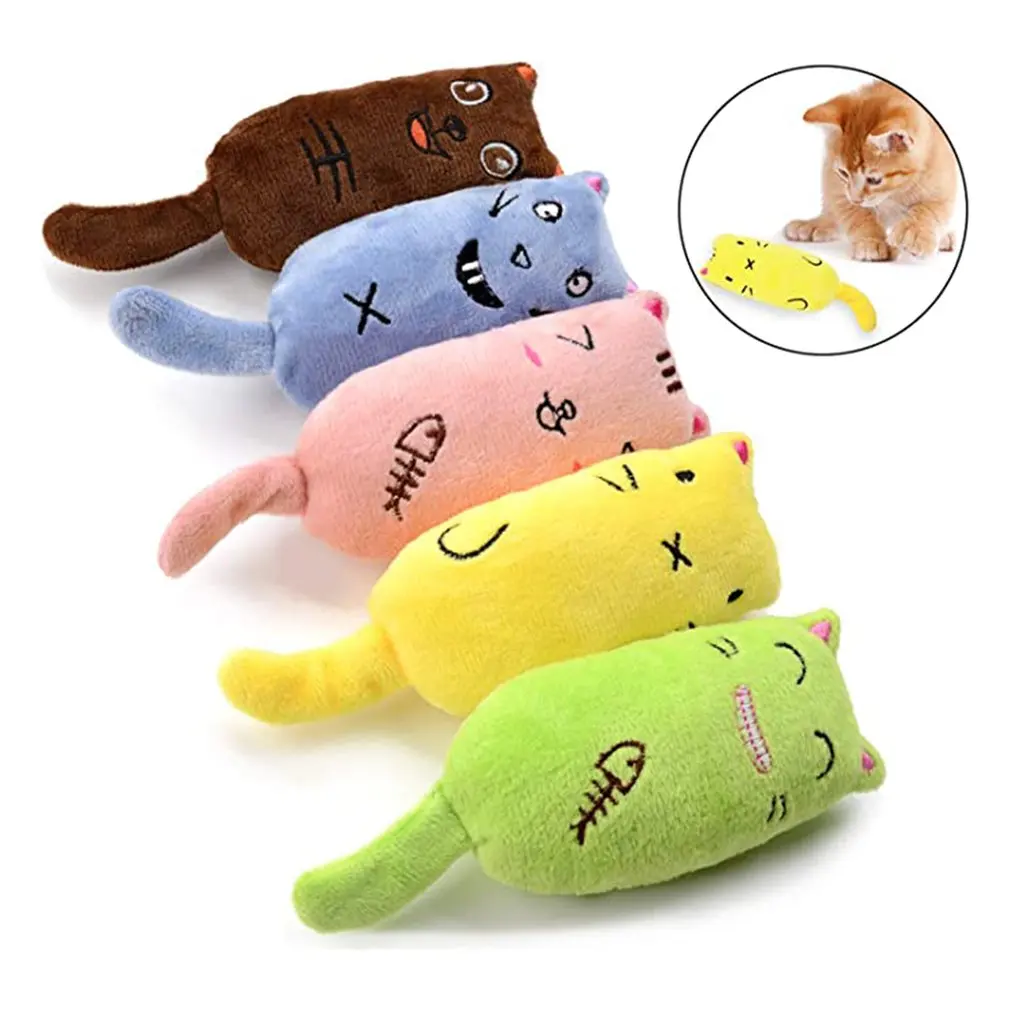 Cat Chew Toy Bite Resistant Catnip Toys Catnip Filled Plush Cartoon Teething Chew Toy Kicker Toys For Cats
Cat Chew Toy Bite Resistant Catnip Toys Catnip Filled Plush Cartoon Teething Chew Toy Kicker Toys For Cats