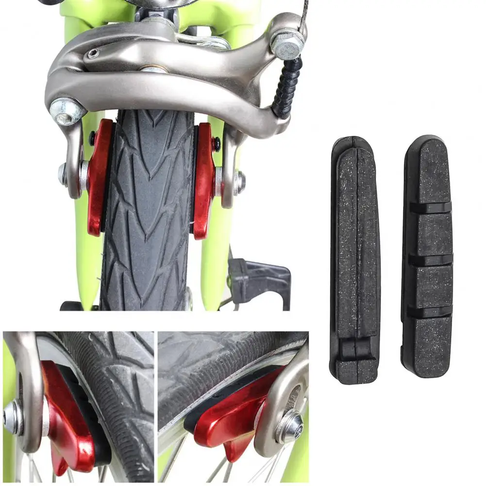 Mountain Bike Brake Pads 2Pcs V Brake Pads Stable Bicycle Accessories Rubber MTB Bike Riding Brake Pads for Road Bike
Mountain Bike Brake Pads 2Pcs V Brake Pads Stable Bicycle Accessories Rubber MTB Bike Riding Brake Pads for Road Bike