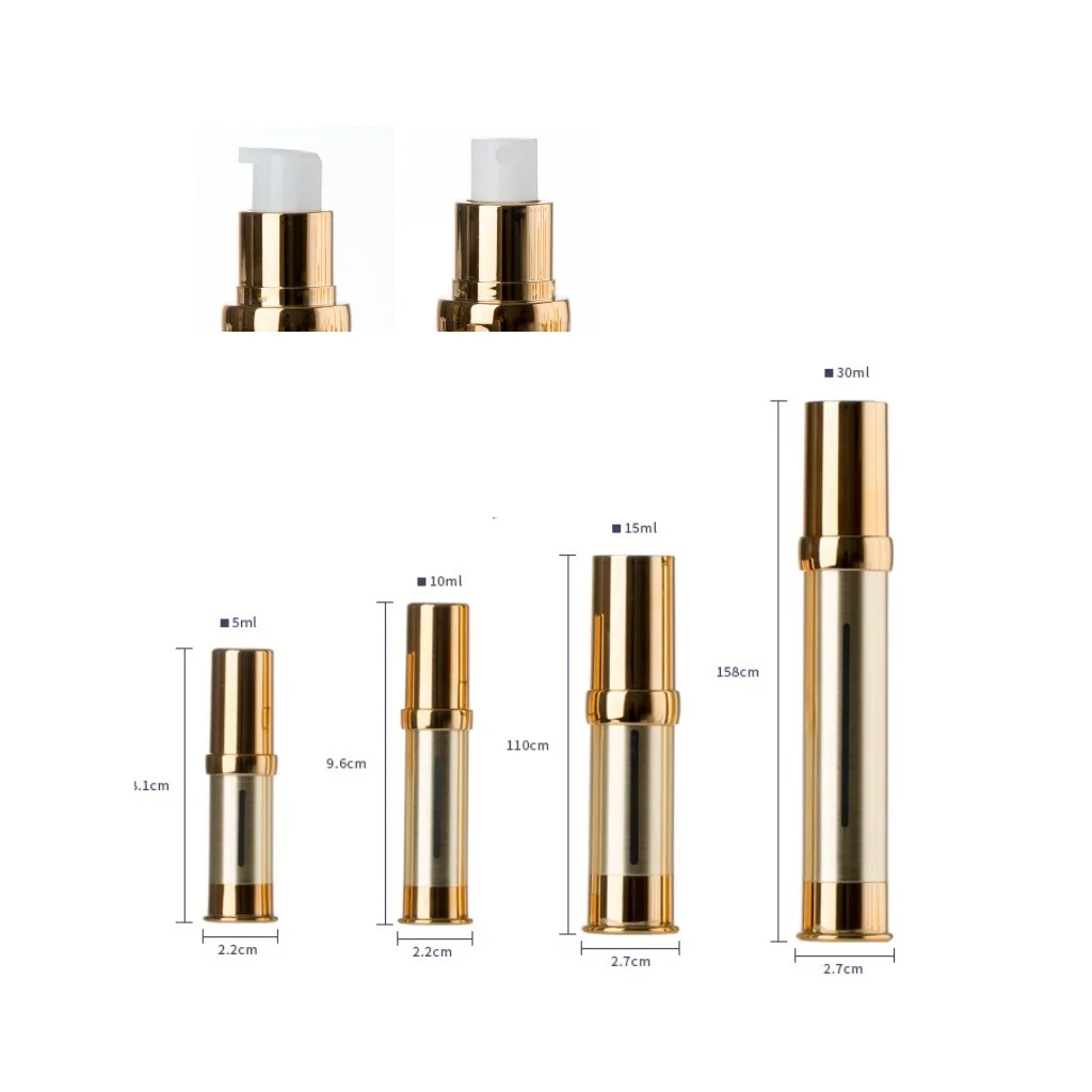 Vacuum Pump Bottle Lotion Cream Bottle Makeup Container Refillable Dispenser
Vacuum Pump Bottle Lotion Cream Bottle Makeup Container Refillable Dispenser