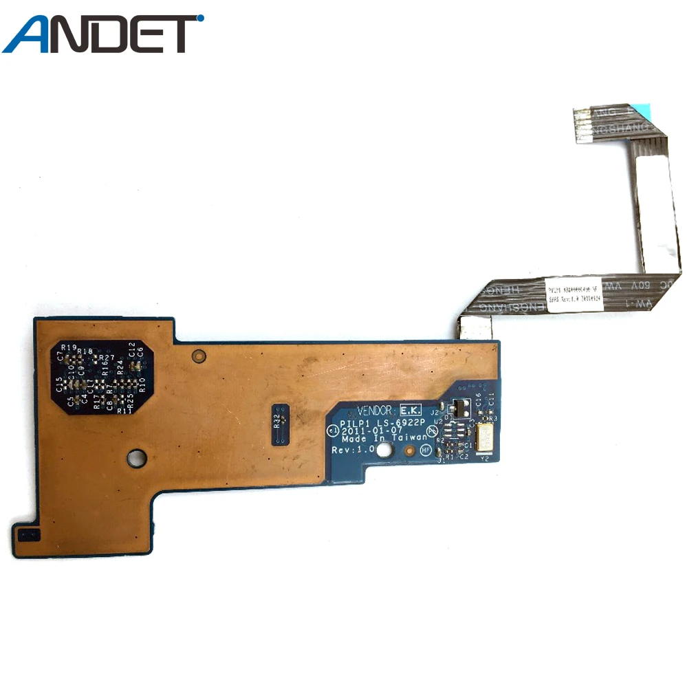 New Original for Lenovo ThinkPad E420S The Fingerprint Reader Plate Board FPR with Cable Line LS-6922P FRU 04X4631
New Original for Lenovo ThinkPad E420S The Fingerprint Reader Plate Board FPR with Cable Line LS-6922P FRU 04X4631