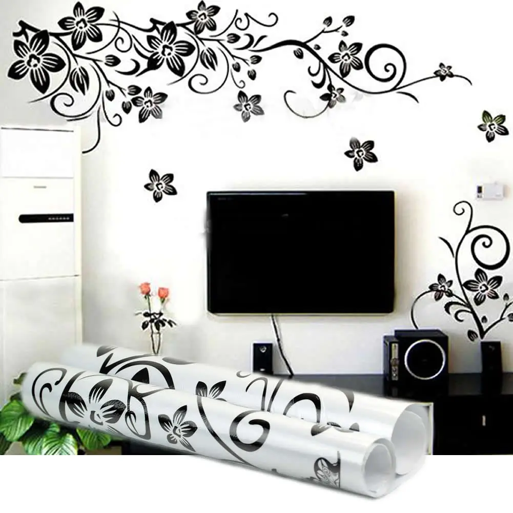 Brand New Removable Vinyl Black Flower Quote DIY 3D Wall Sticker Decal Mural Home Room Decor Living Room
Brand New Removable Vinyl Black Flower Quote DIY 3D Wall Sticker Decal Mural Home Room Decor Living Room
