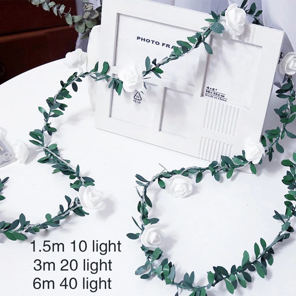 Battery Box Rose Vine Romantic Festival Rose Light String Super Bright Durable 10/20/40leds Christmas
Battery Box Rose Vine Romantic Festival Rose Light String Super Bright Durable 10/20/40leds Christmas