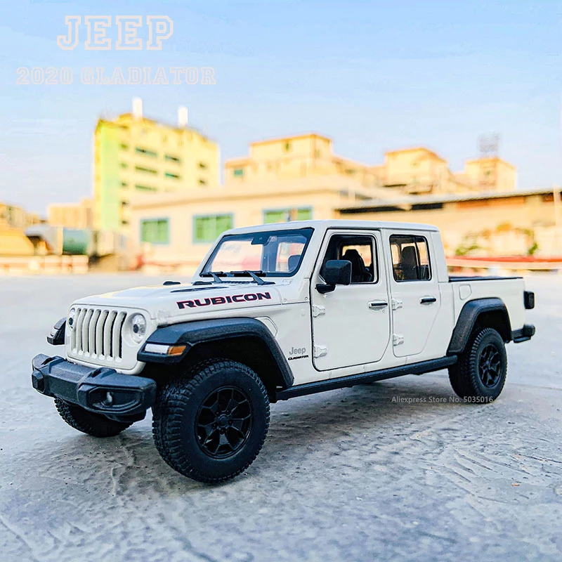 Welly 1:27 Новый Популярный джип 2020 Jeep Gladiator пикап имитация из сплава Модель