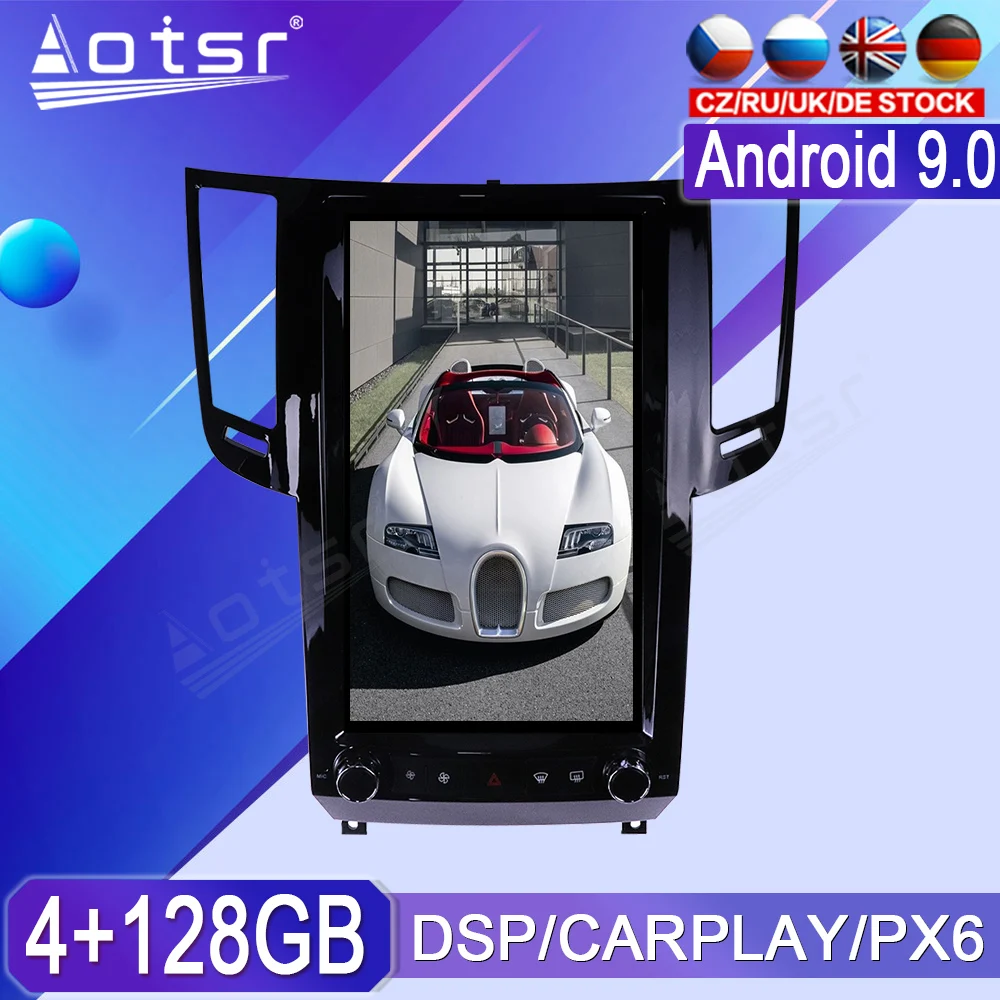 13.6 inch PX6 Android Car Multimedia Radio Player Stereo For Infiniti QX70 FX25 FX35 FX37 GPS Navi Auto Audio Head Unit No 2 Din
13.6 inch PX6 Android Car Multimedia Radio Player Stereo For Infiniti QX70 FX25 FX35 FX37 GPS Navi Auto Audio Head Unit No 2 Din