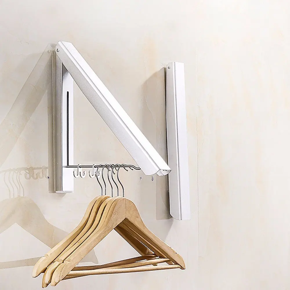 Wall Mounted Clothes Airer Washing Line Coat Shirt Dryer Folding/Pull out Wall Hanger Space Saving Clothes Cupboard Storage
Wall Mounted Clothes Airer Washing Line Coat Shirt Dryer Folding/Pull out Wall Hanger Space Saving Clothes Cupboard Storage