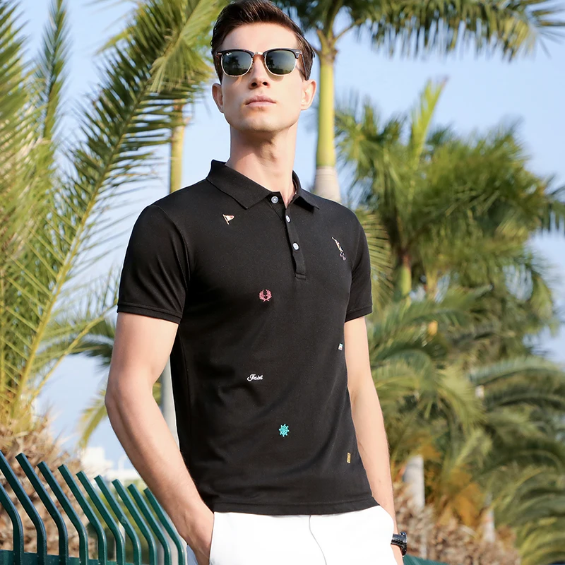 Top Grade New Summer Brand Mens Designer Polo Shirts With Short Sleeve Turn Down Collar Casual Tops Fashions Men's Clothing
Top Grade New Summer Brand Mens Designer Polo Shirts With Short Sleeve Turn Down Collar Casual Tops Fashions Men's Clothing