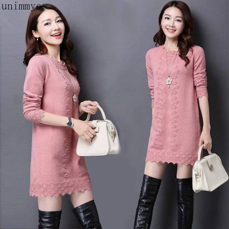 Autumn Winter Round Neck Oversize Sweater Pullover Sweater Knitted Women Winter Warm Female Loose Cashmere Basic Asual Y5
Autumn Winter Round Neck Oversize Sweater Pullover Sweater Knitted Women Winter Warm Female Loose Cashmere Basic Asual Y5