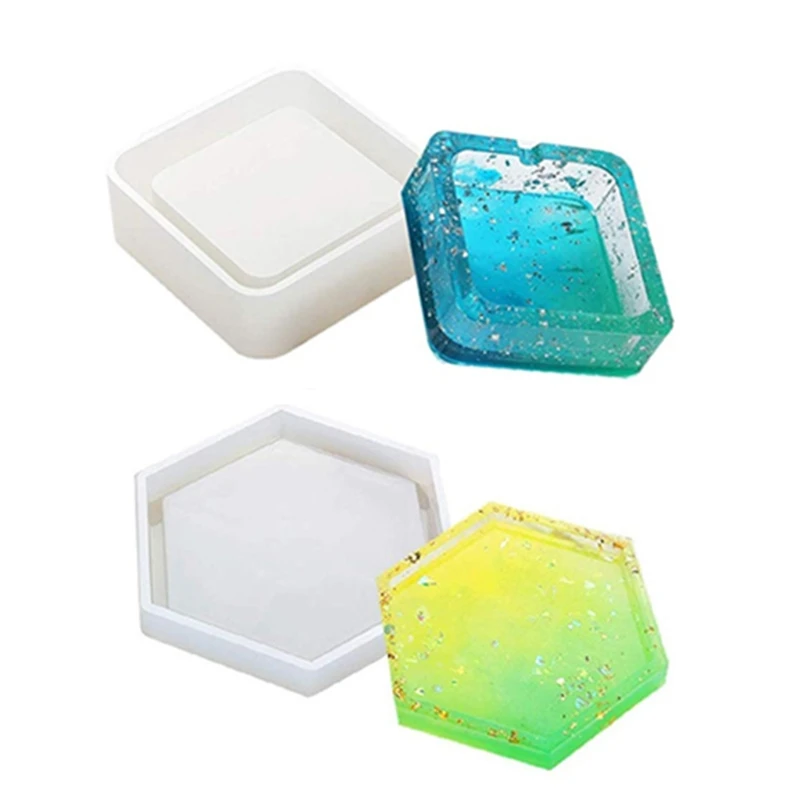 6 Pack DIY Coaster Silicone Mould Epoxy Casting Molds for Casting with Resin
6 Pack DIY Coaster Silicone Mould Epoxy Casting Molds for Casting with Resin