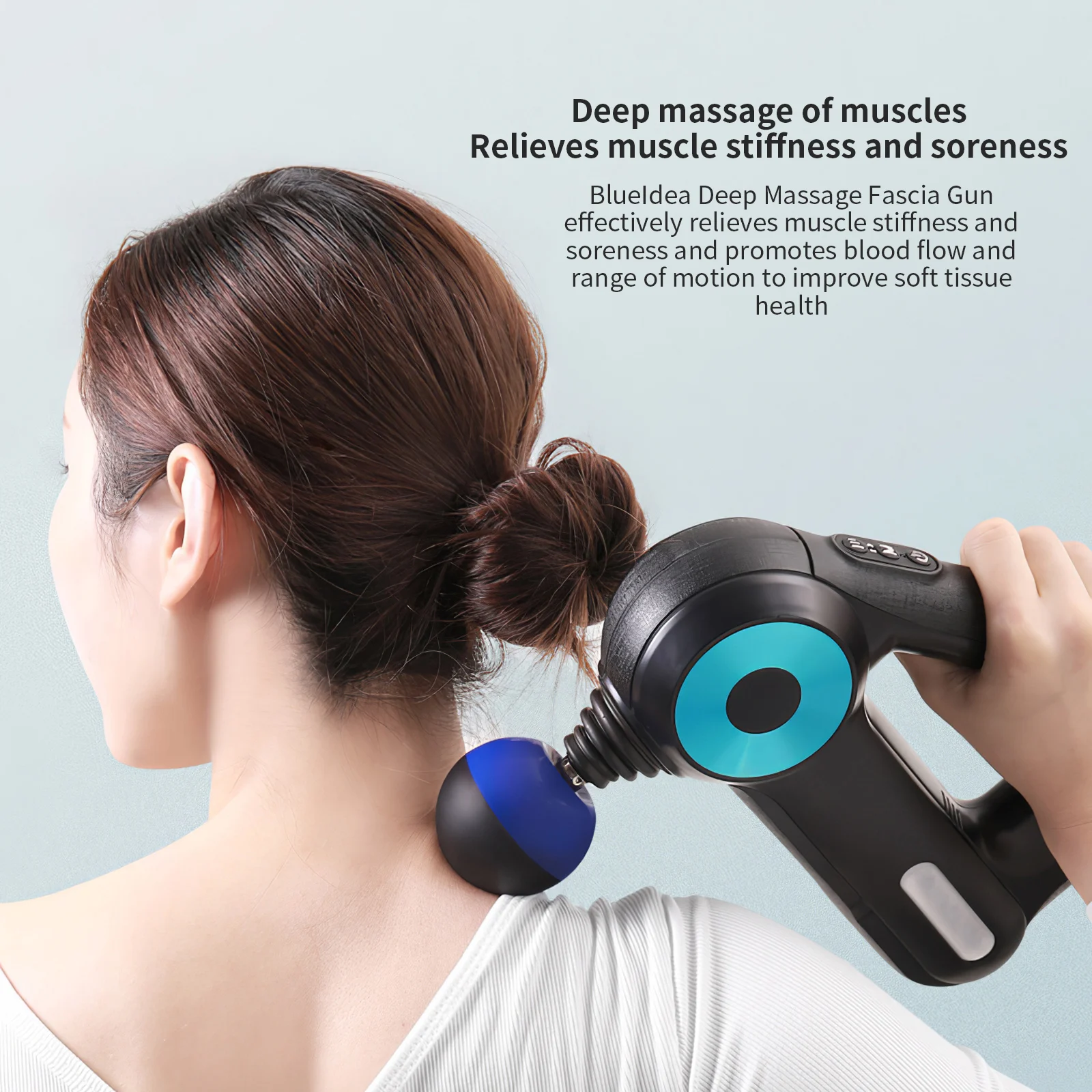 Professional Muscle Massager Massage Gun Body Relaxation Fascia Gun Sport Exercising Pain Relief Shaping Slimming Neck Massager
Professional Muscle Massager Massage Gun Body Relaxation Fascia Gun Sport Exercising Pain Relief Shaping Slimming Neck Massager