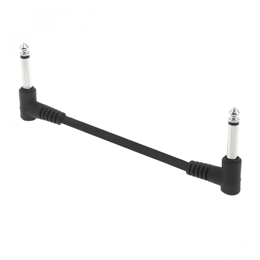 Guitar Cables 16cm / 6inch Guitar Effect Pedal Instrument Patch Cable with 1/4inch 6.35mm Silver Right Right Angle Plug
Guitar Cables 16cm / 6inch Guitar Effect Pedal Instrument Patch Cable with 1/4inch 6.35mm Silver Right Right Angle Plug