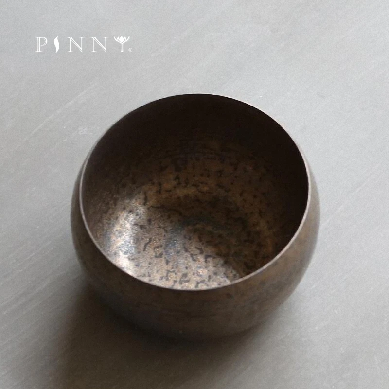 PINNY 450 мл чаши для мытья чая в стиле ретро с ржавчивой глазурью пигментированный