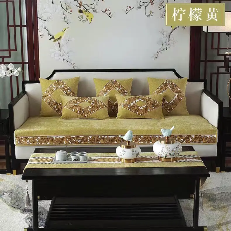 Solid Color Non-slip Sofa Cover Thicken Soft Plush Sofa Cushion Towel for Living Room Furniture Decor Slipcovers Couch Covers
Solid Color Non-slip Sofa Cover Thicken Soft Plush Sofa Cushion Towel for Living Room Furniture Decor Slipcovers Couch Covers