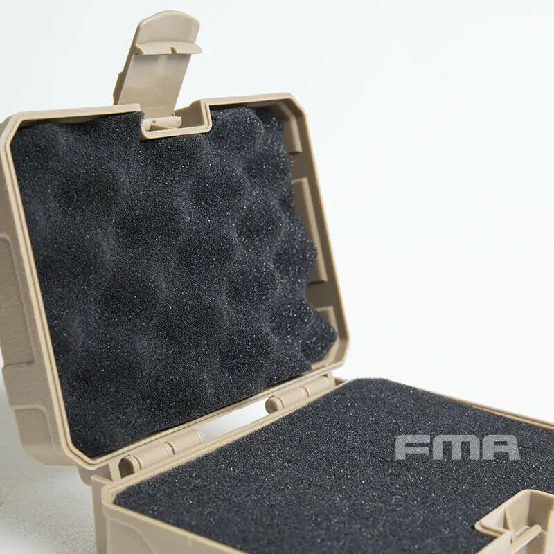 FMA Тактический маленький пластиковый ящик Чехол для хранения аксессуаров BK/DE TB1356