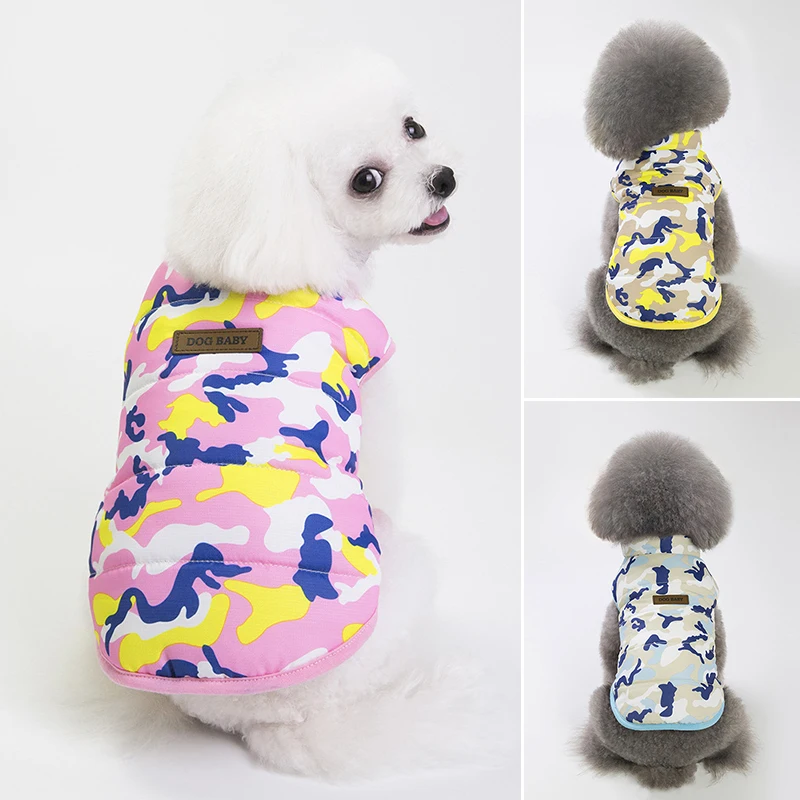 Pet Vests Dog Thickened Cotton Vests Printed Printed Casual Universal Comfortable Warm Colorful Pet Clothes Autumn Winter
Pet Vests Dog Thickened Cotton Vests Printed Printed Casual Universal Comfortable Warm Colorful Pet Clothes Autumn Winter
